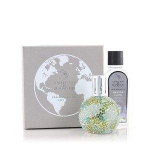 GIFTSET EARTHS AURA&FROSTED EARTH 250ML FRAGRANCE LAMP